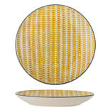 Bloomingville Platos de arce amarillos de Ø25,5 cm, juego de 6 piezas - 82061609 Bloomingville Platos de arce amarillos de Ø25,5 cm, juego de 6 piezas - 82061609