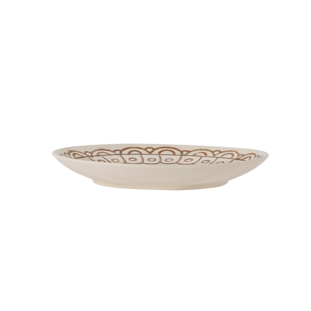 Bloomingville Maple plates Ø20cm orange set of 6 pieces - 82061608 Bloomingville Maple plates Ø20cm orange set of 6 pieces - 82061608