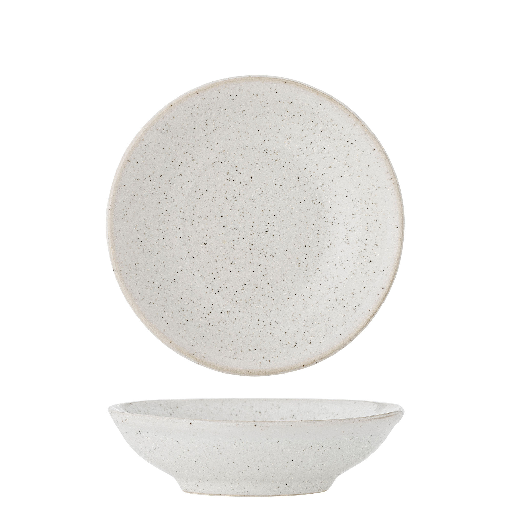 Bloomingville Addison diepe borden Ø22cm wit set van 6 stuks - 82072022