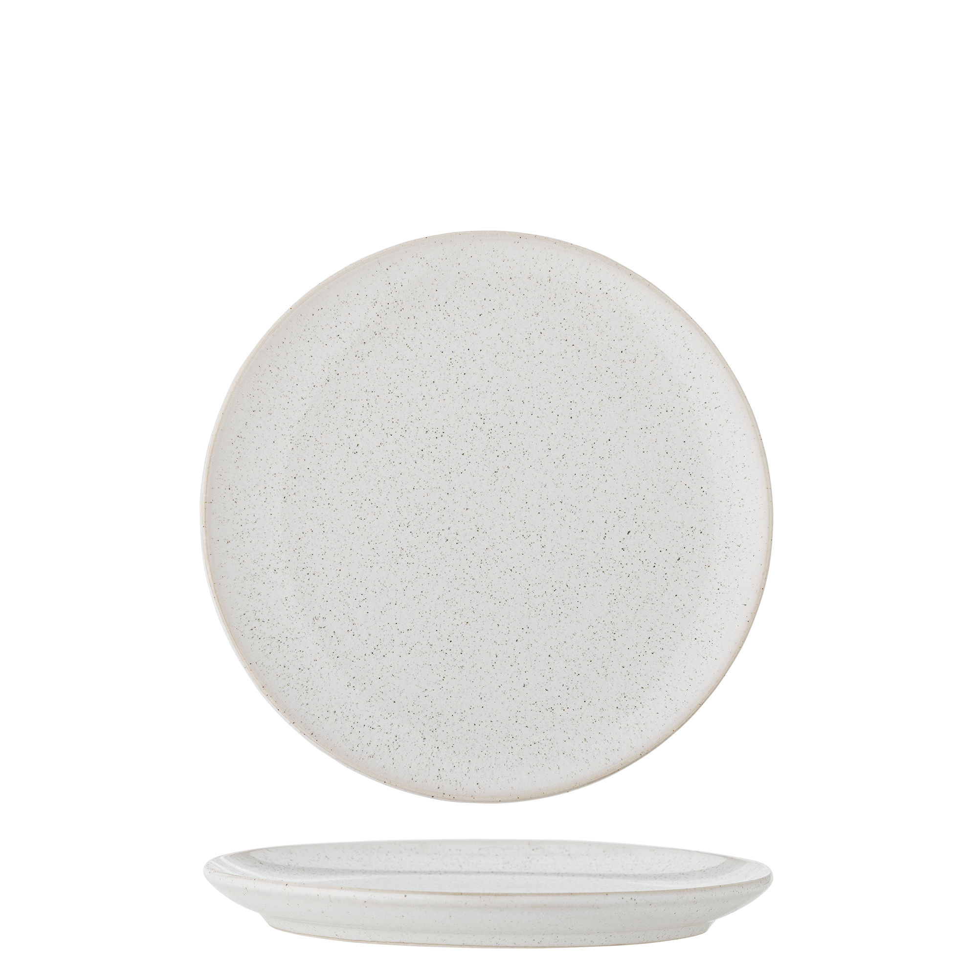 Bloomingville Addison borden Ø20cm wit set van 6 stuks - 82072004