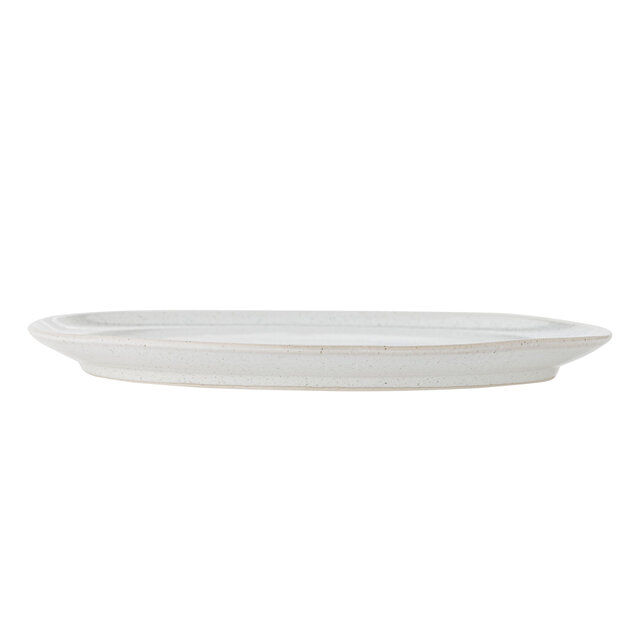 Bloomingville Addison tallerkener Ø26,5 cm hvitt sett med 6 deler - 82072003
