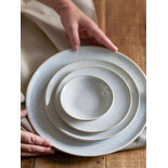 Bloomingville Addison Teller Ø26,5cm weiß 6er Set - 82072003 Bloomingville Addison Teller Ø26,5cm weiß 6er Set - 82072003
