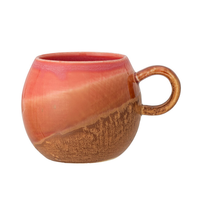 Bloomingville Lot de 4 mugs Paula orange - 82062671