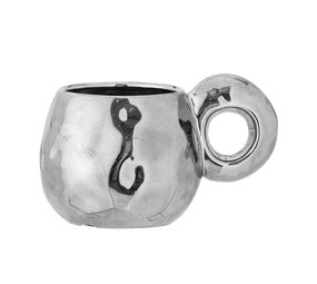 Bloomingville Ensemble de 6 mugs Shine en argent Bloomingville Ensemble de 6 mugs Shine en argent