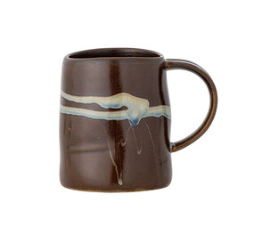 Bloomingville Yori mugs brown set of 6 pieces Bloomingville Yori mugs brown set of 6 pieces