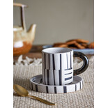 Bloomingville Ensemble tasse et soucoupe Frankie 6 pièces - 82062634 Bloomingville Ensemble tasse et soucoupe Frankie 6 pièces - 82062634