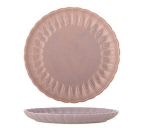 Bloomingville Latina plates Ø27cm pink set of 6 pieces Bloomingville Latina plates Ø27cm pink set of 6 pieces