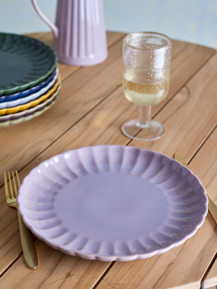 Bloomingville Latina plates Ø27cm pink set of 6 pieces - 82061939