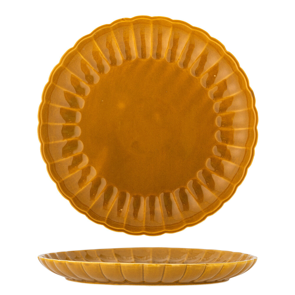 Bloomingville Latina plates Ø27cm yellow set of 6 pieces - 82061938 Bloomingville Latina plates Ø27cm yellow set of 6 pieces - 82061938