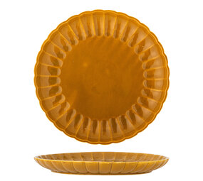 Bloomingville Latina tallerkener Ø27cm gul sett med 6 stk Bloomingville Latina tallerkener Ø27cm gul sett med 6 stk