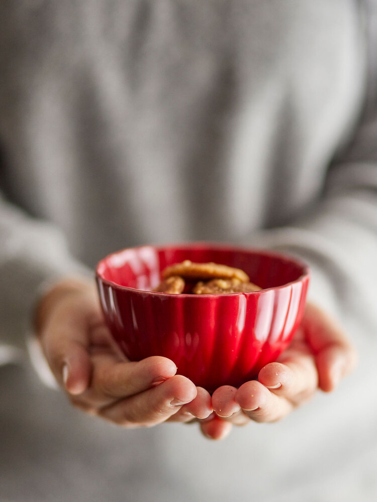 Bloomingville Latina schalen rood set van 6 stuks - 82061934