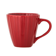 Bloomingville Latina mokken rood set van 6 stuks - 82061932 Bloomingville Latina mokken rood set van 6 stuks - 82061932