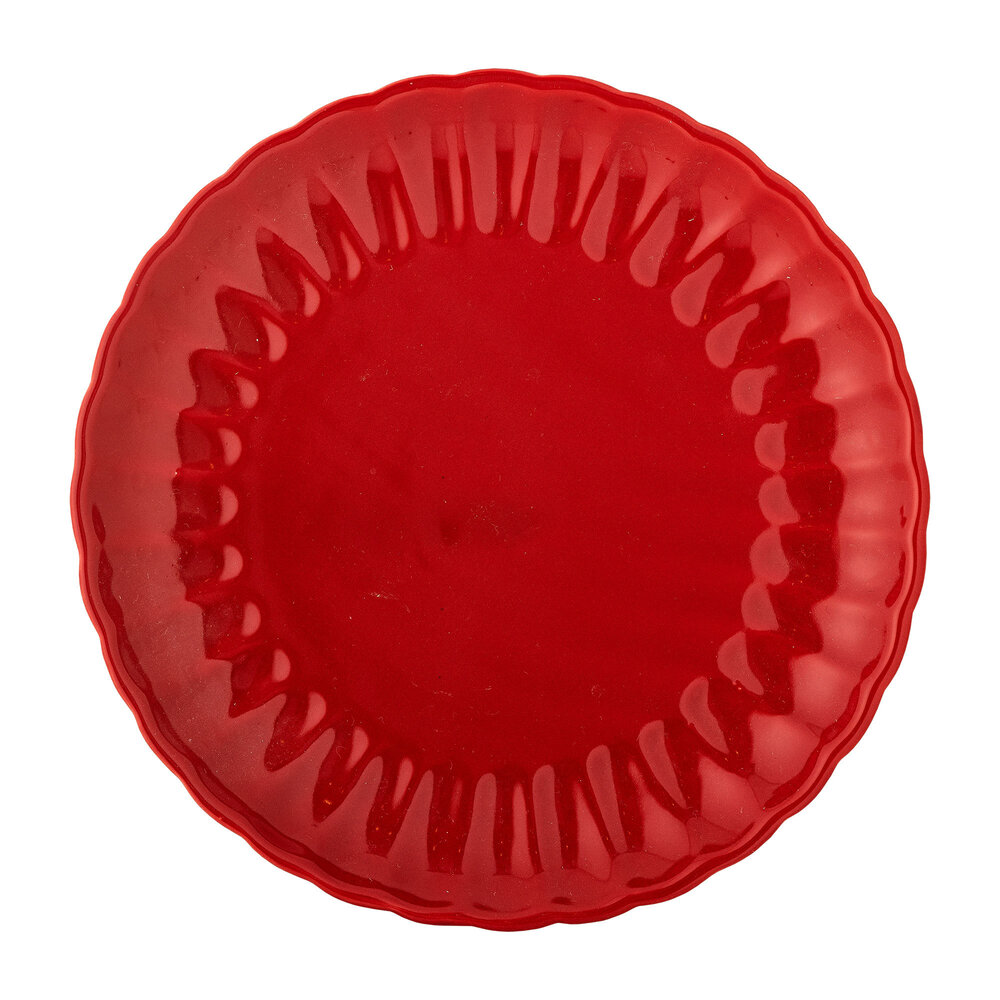 Bloomingville Latina borden Ø27cm rood set van 6 stuks - 82061931 Bloomingville Latina borden Ø27cm rood set van 6 stuks - 82061931