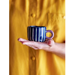 Bloomingville Nini mugs set of 6 pieces blue - 82062719