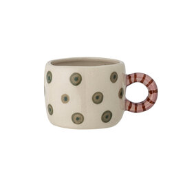 Bloomingville Juego de 6 tazas Nini verdes