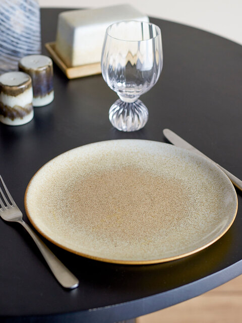 Bloomingville Assiettes Paula Ø26,5cm naturel lot de 4 pièces - 82061658