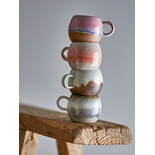 Bloomingville Ensemble de 4 tasses à expresso Paula gris - 82061632