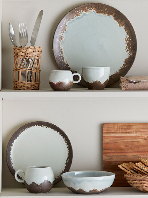 Bloomingville Paula Espressotassen braun 4er Set - 82061626 Bloomingville Paula Espressotassen braun 4er Set - 82061626