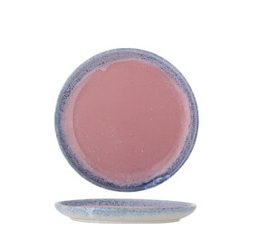 Bloomingville Paula plates Ø20cm pink set of 4 pieces Bloomingville Paula plates Ø20cm pink set of 4 pieces