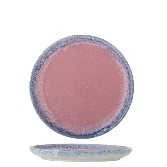 Bloomingville Paula borden Ø20cm roze set van 4 stuks - 82060950