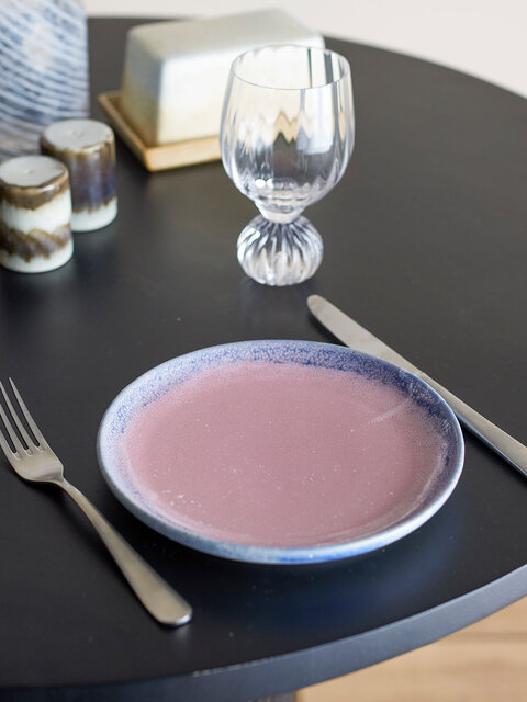 Bloomingville Paula plates Ø20cm pink set of 4 pieces - 82060950 Bloomingville Paula plates Ø20cm pink set of 4 pieces - 82060950