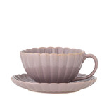 Bloomingville Ensemble de 6 tasses et soucoupes Latina roses - 82061906 Bloomingville Ensemble de 6 tasses et soucoupes Latina roses - 82061906