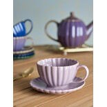 Bloomingville Ensemble de 6 tasses et soucoupes Latina roses - 82061906 Bloomingville Ensemble de 6 tasses et soucoupes Latina roses - 82061906