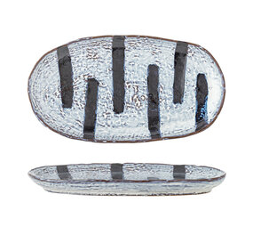 Bloomingville Ever plates black set of 6 pieces Bloomingville Ever plates black set of 6 pieces