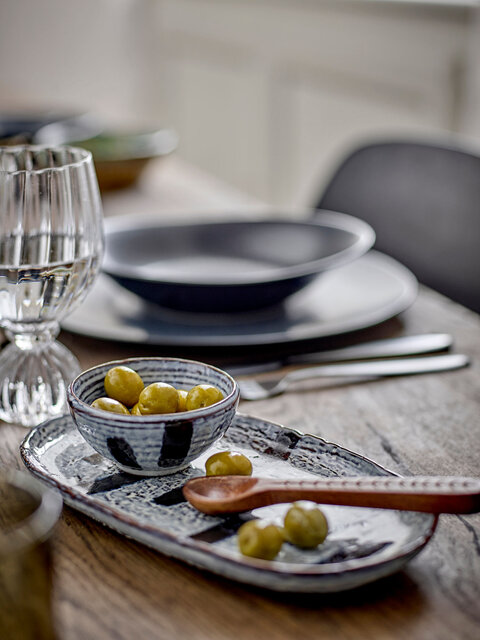 Bloomingville Ever borden zwart set van 6 stuks - 82061855
