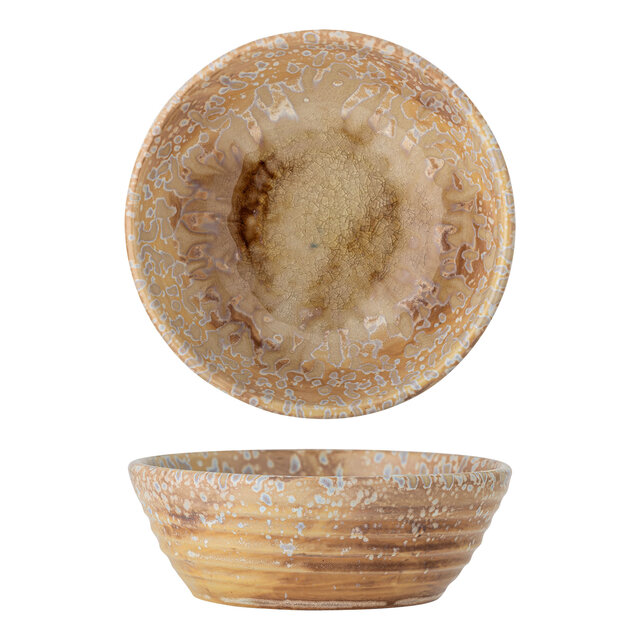 Bloomingville Milani schalen naturel set van 6 stuks - 82061829 Bloomingville Milani schalen naturel set van 6 stuks - 82061829