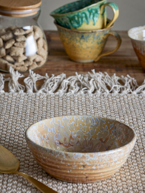 Bloomingville Juego de 6 cuencos Milani en color natural - 82061829