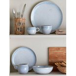 Bloomingville Platos Paula Ø26,5cm azul set de 4 piezas - 82061666 Bloomingville Platos Paula Ø26,5cm azul set de 4 piezas - 82061666