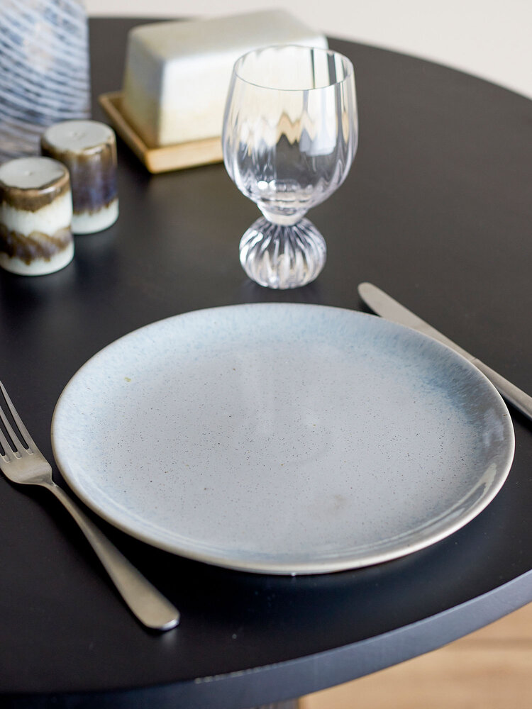 Bloomingville Assiettes Paula Ø26,5cm bleu lot de 4 pièces - 82061666 Bloomingville Assiettes Paula Ø26,5cm bleu lot de 4 pièces - 82061666