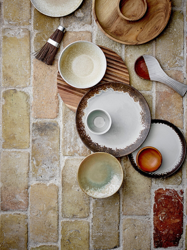 Bloomingville Assiettes Paula Ø26,5cm marron lot de 4 pièces - 82061663 Bloomingville Assiettes Paula Ø26,5cm marron lot de 4 pièces - 82061663