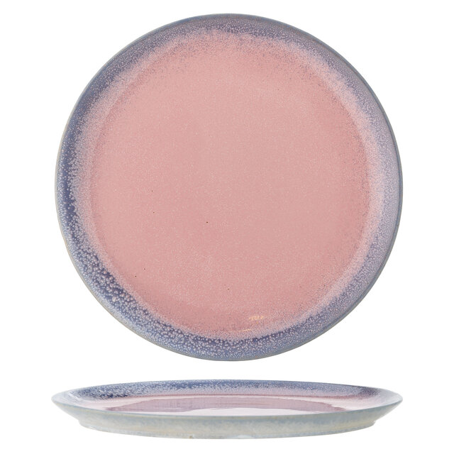 Bloomingville Paula plates Ø26.5cm set of 4 pink - 82061660 Bloomingville Paula plates Ø26.5cm set of 4 pink - 82061660