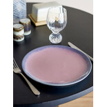 Bloomingville Paula borden Ø26,5cm set van 4 stuks roze - 82061660