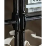 Nordal Downtown iron cabinet - black