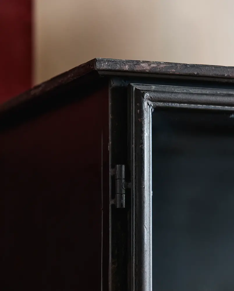 Nordal Armoire en fer forgé du centre-ville - noire