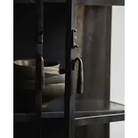 Nordal Phoenix Schrank mit 2 Türen - schwarz Nordal Phoenix Schrank mit 2 Türen - schwarz