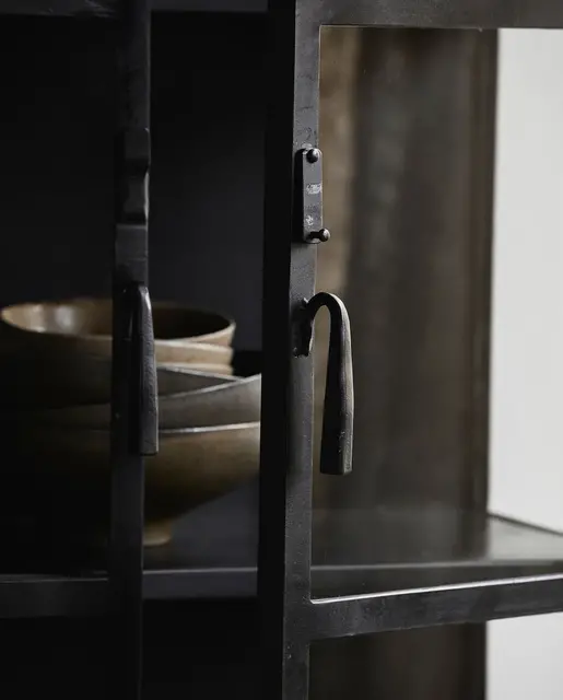 Nordal Phoenix kast met 2 deuren - zwart