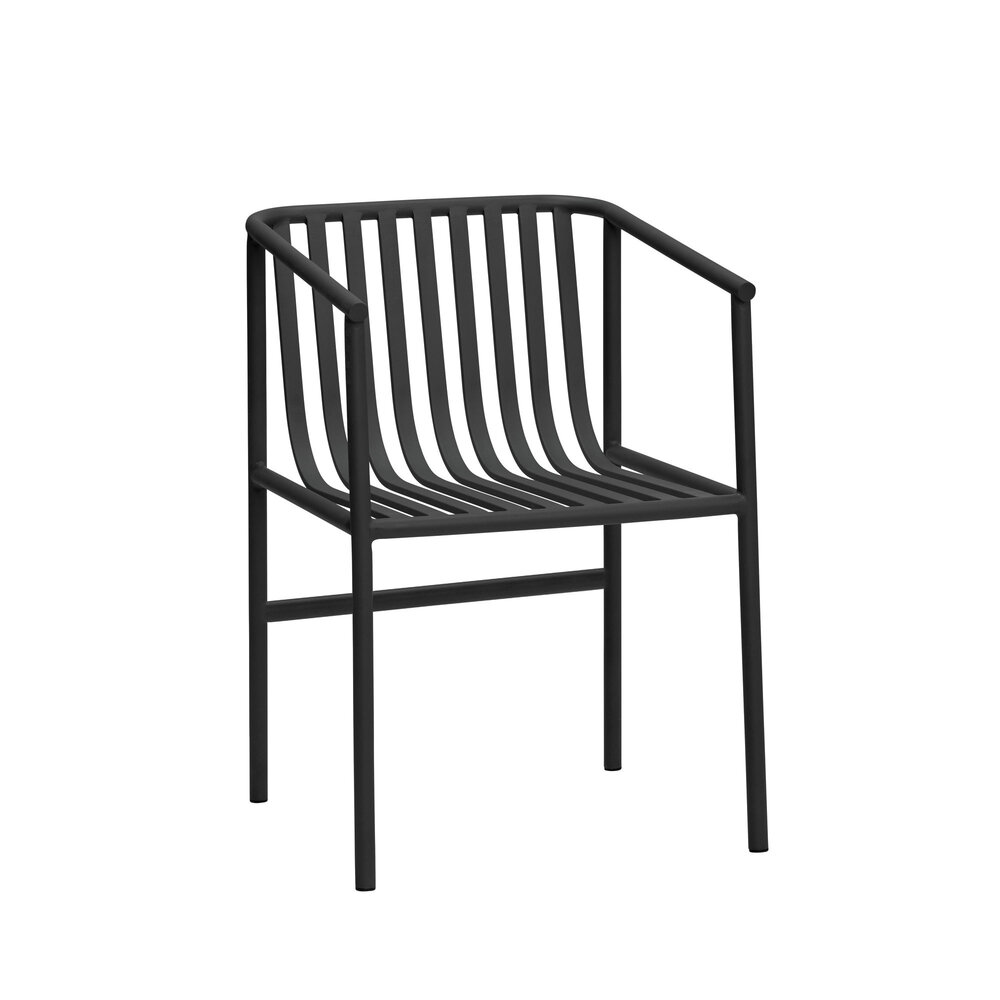 Hubsch Villa outdoor chair black - 142002 Hubsch Villa outdoor chair black - 142002