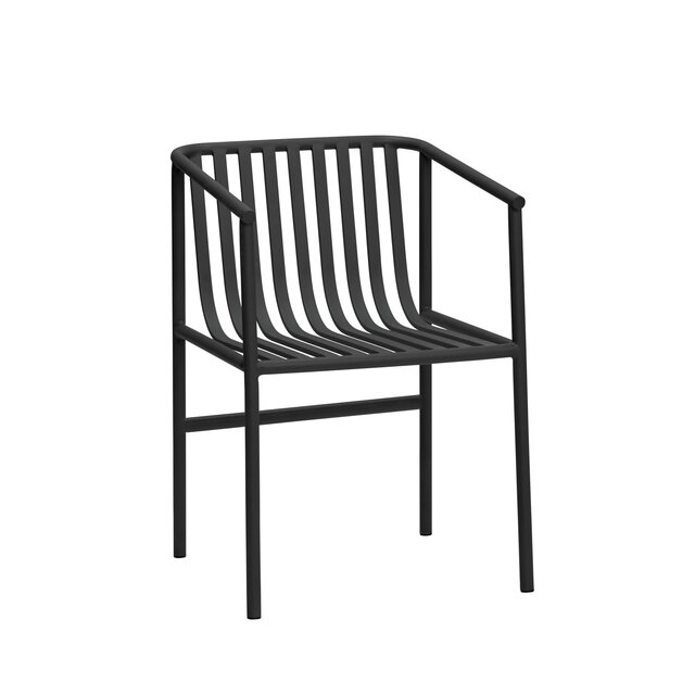 Hubsch Silla de exterior Villa negra - 142002