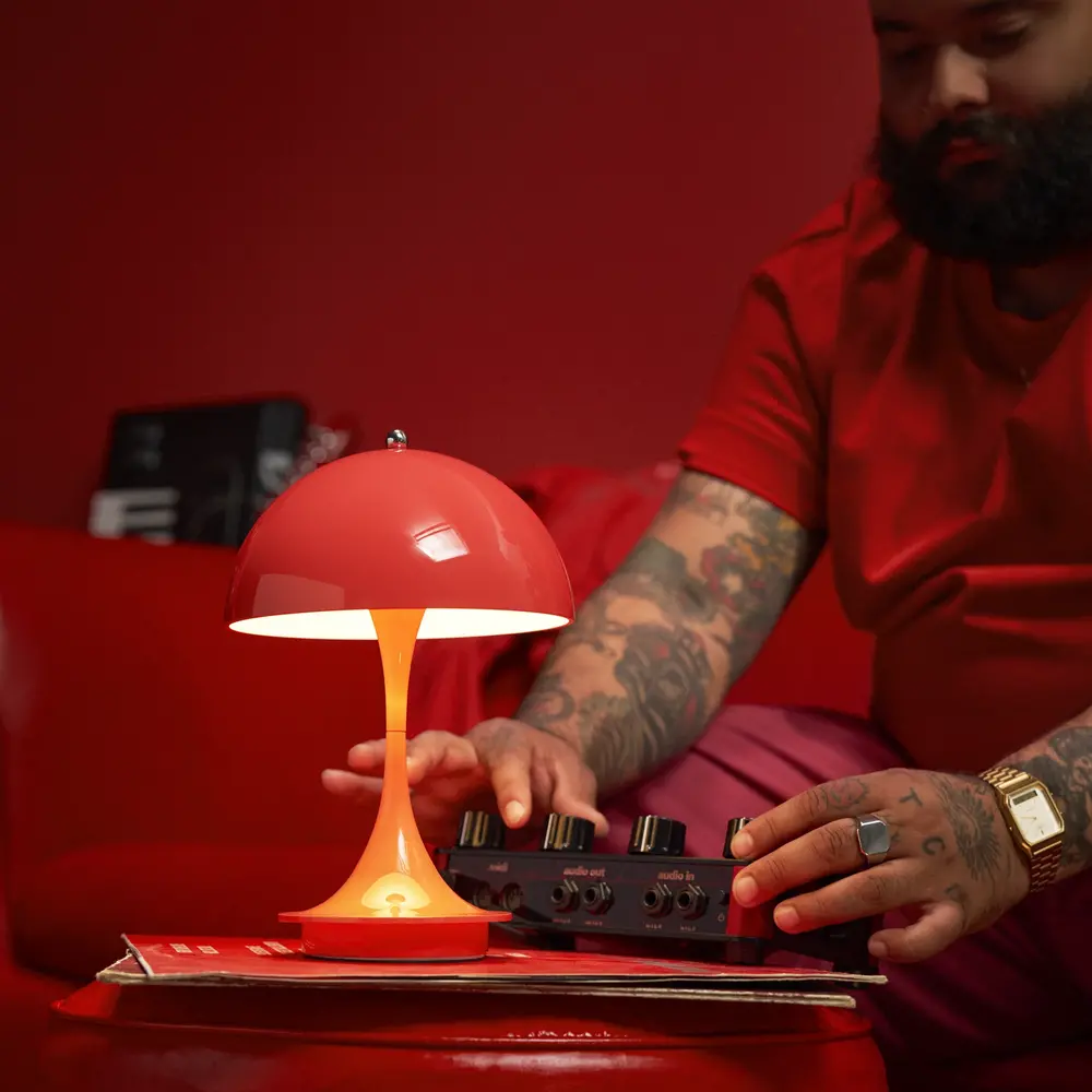 Louis Poulsen Panthella 160 tragbare Tischleuchte opak koralle - 5744171517 Louis Poulsen Panthella 160 tragbare Tischleuchte opak koralle - 5744171517