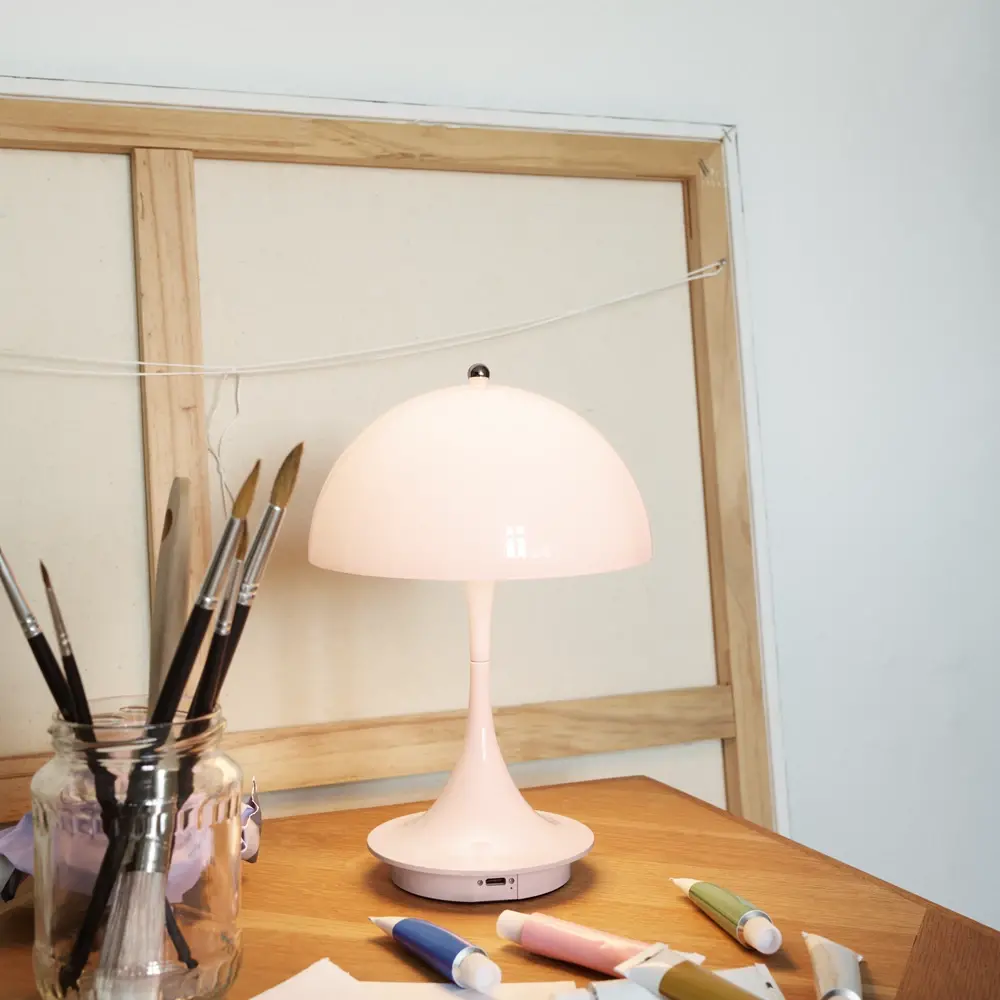 Louis Poulsen Panthella 160 portable table lamp opal pale rose - 5744171452 Louis Poulsen Panthella 160 portable table lamp opal pale rose - 5744171452