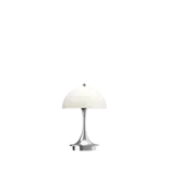 Louis Poulsen Panthella 160 portable table lamp chrome opal beige - 5744171481 Louis Poulsen Panthella 160 portable table lamp chrome opal beige - 5744171481