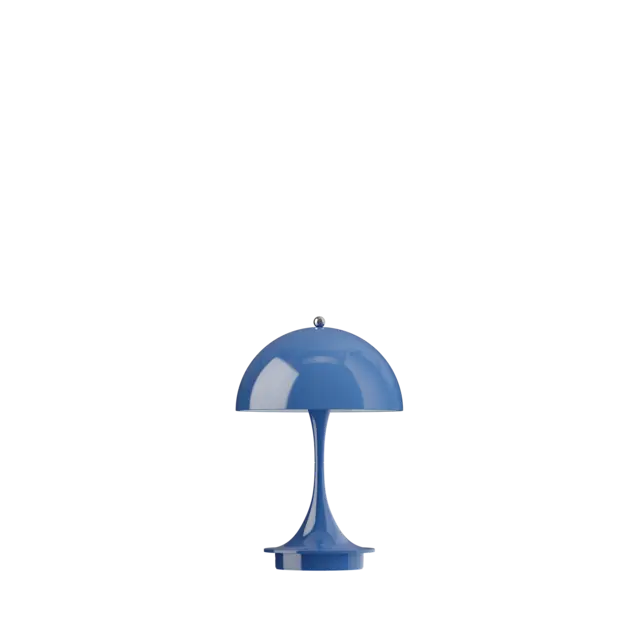 Louis Poulsen Lámpara de mesa portátil Panthella 160 azul índigo opaco - 5744171520