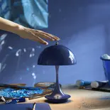 Louis Poulsen Panthella 160 portable table lamp opaque indigo blue - 5744171520 Louis Poulsen Panthella 160 portable table lamp opaque indigo blue - 5744171520