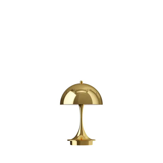 Louis Poulsen Lampe de table portable Panthella 160 en laiton métallisé - 5744171546