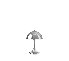 Louis Poulsen Panthella 160 bärbar bordslampa högglans förkromad Louis Poulsen Panthella 160 bärbar bordslampa högglans förkromad