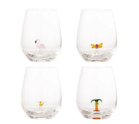 Bloomingville Misa drikkeglass sett med 4 deler Bloomingville Misa drikkeglass sett med 4 deler